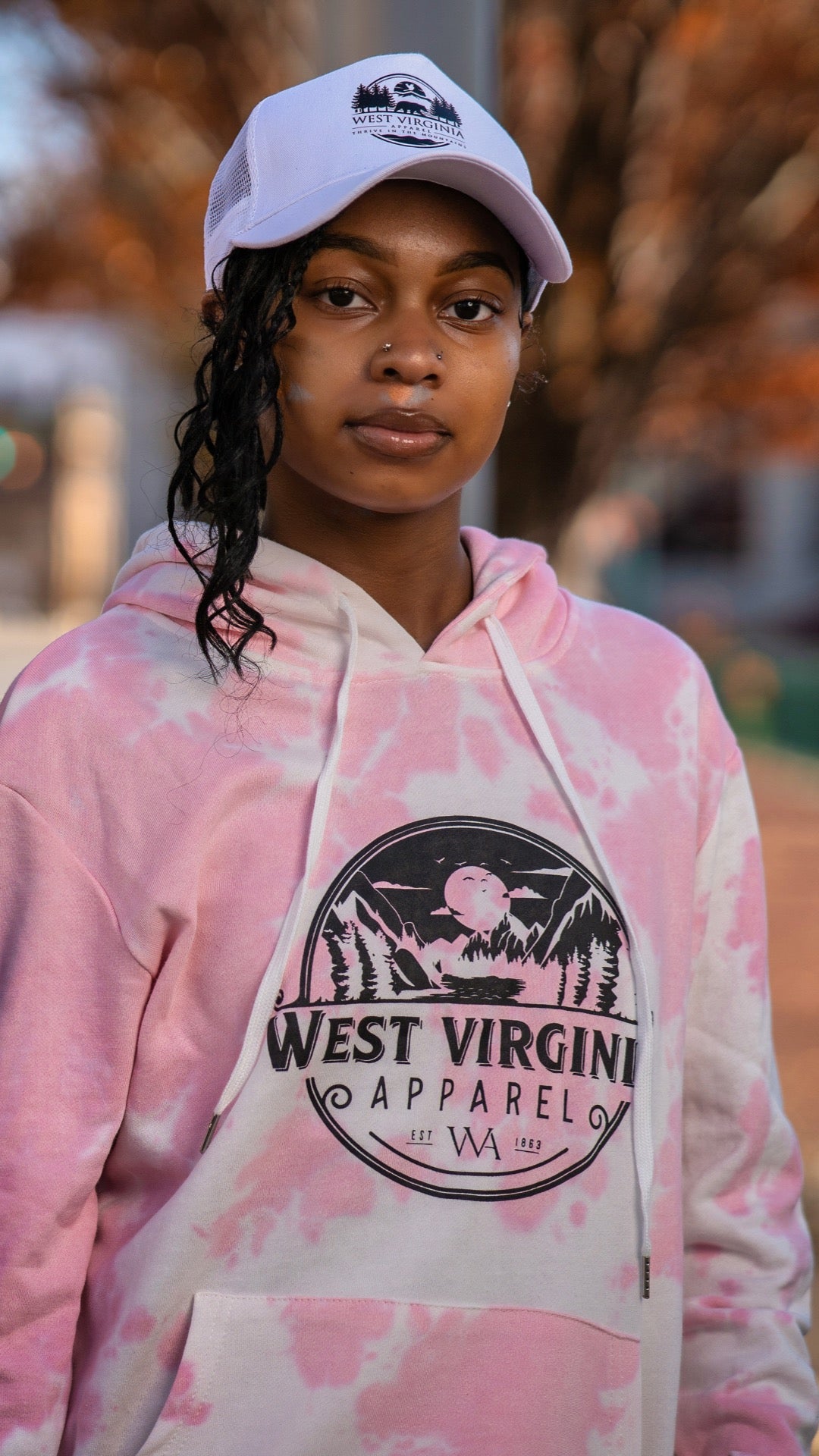 1863 WVA Tie Dye Hoodie