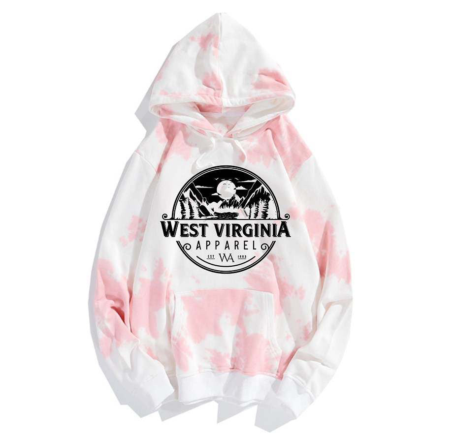 1863 WVA Tie Dye Hoodie